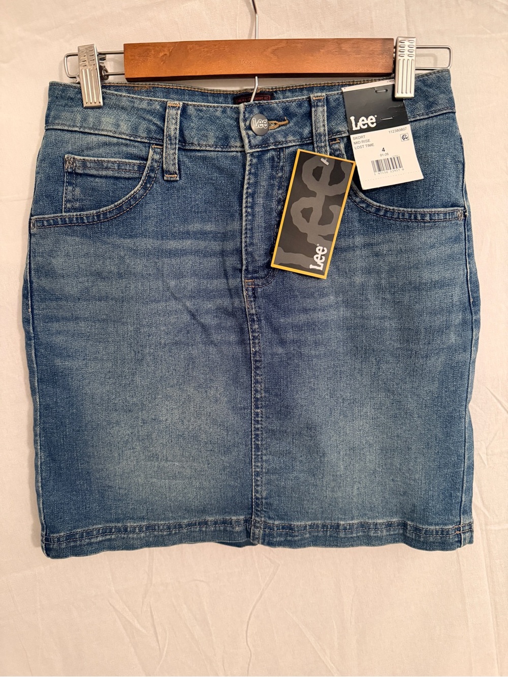 Lee® Mid Rise Skort
